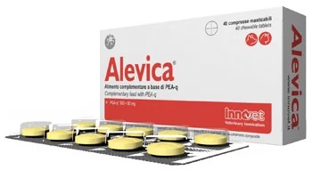 INNOVET Alevica Complément alimentaire vétérinaire Système nerveux Chiens et chats 40 comprimés Équilibre physiologique Animaux