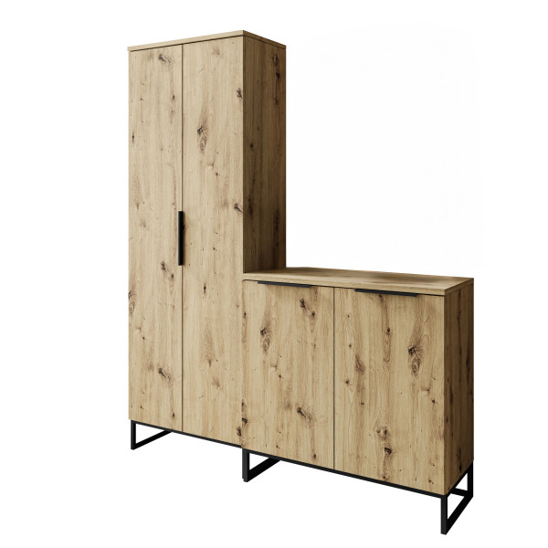Garderoba TOP VI dąb artisan