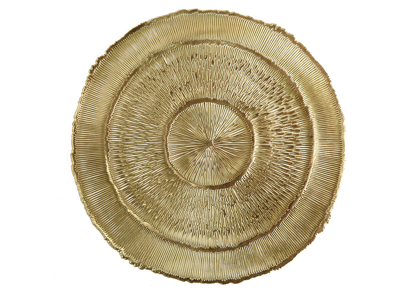 Podkładka pod talerz Pine Gold 38 cm złota
