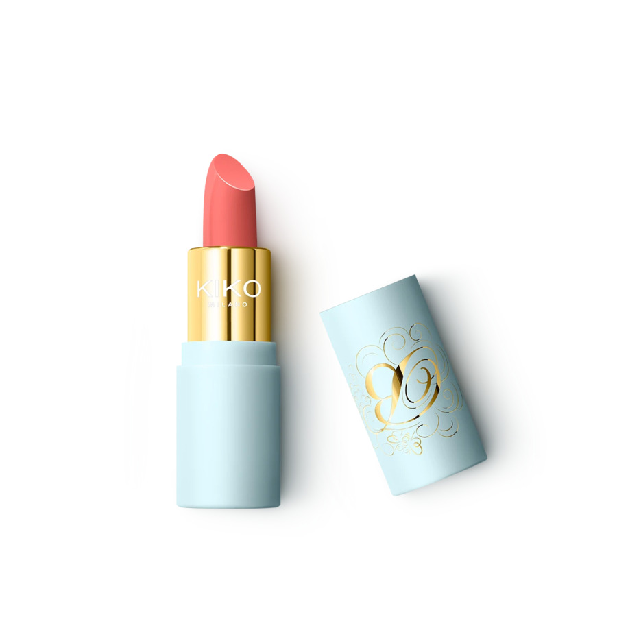 BRIDGERTON BALLROOM BEAUTY SATIN SHINE LIPSTICK 02 Juicy Apricot