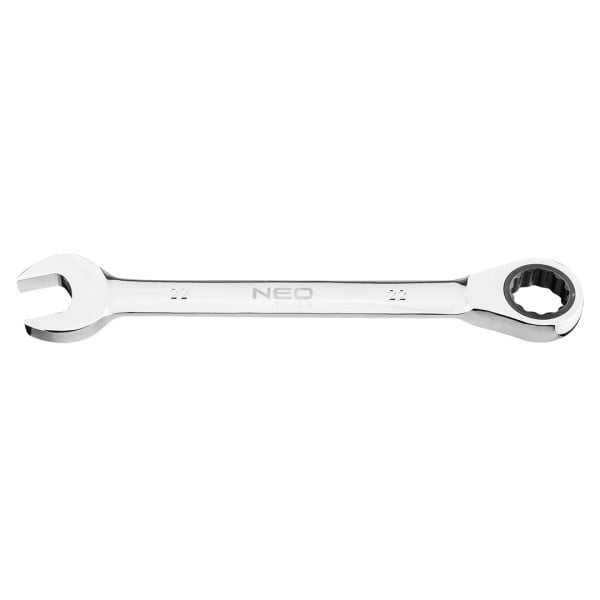 Klucz płasko-oczkowy z grzechotką 22mm CrV NEO 09-042