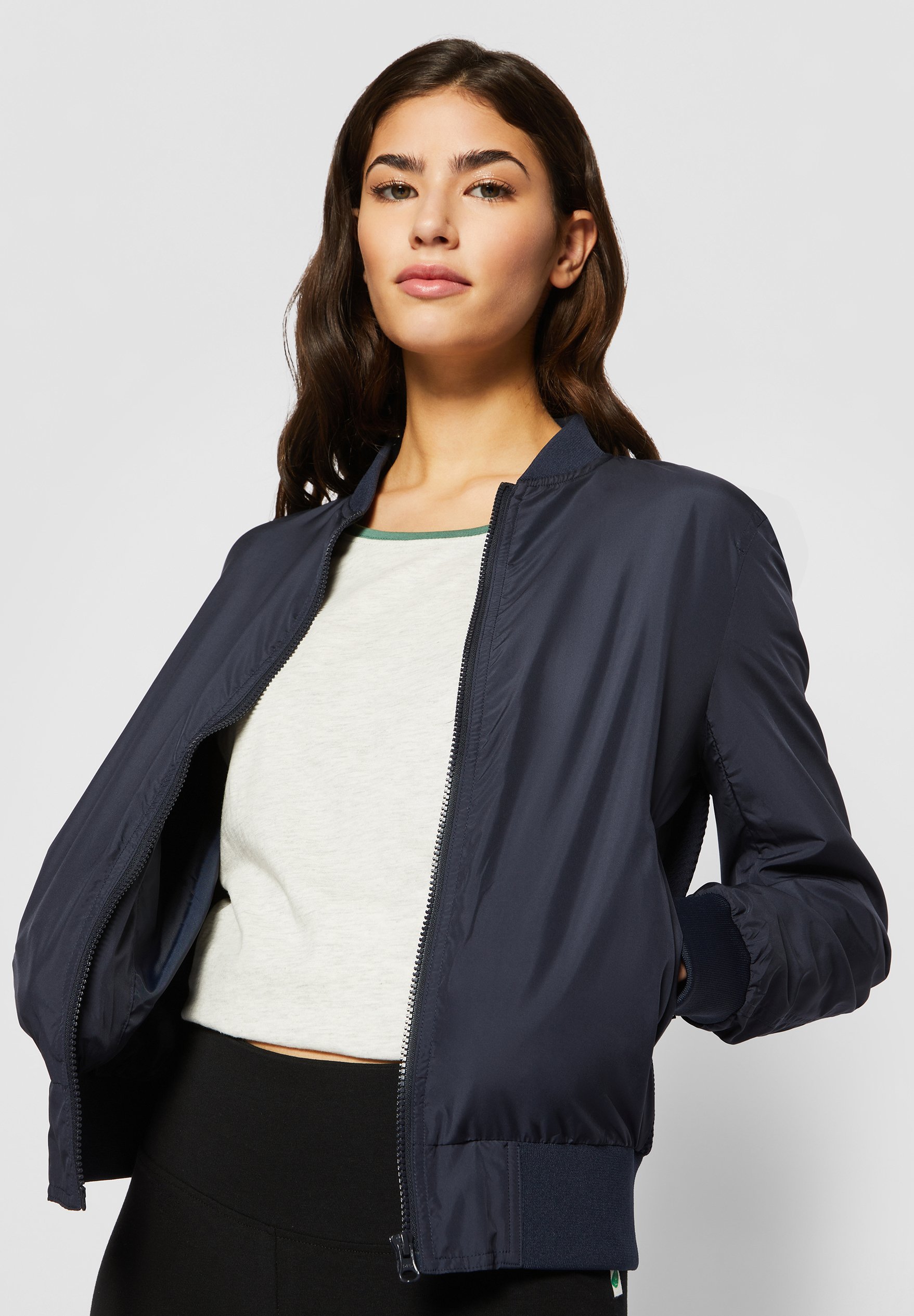 Urban Classics bomberjack - marineblauw