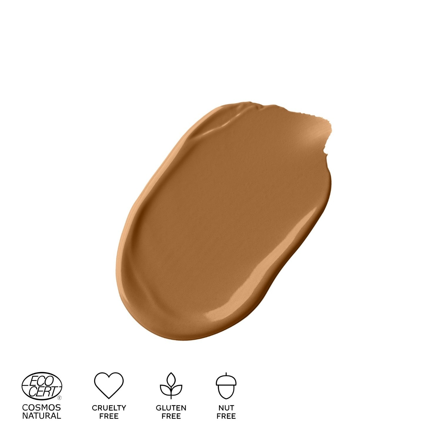 MÁDARA puder SKINONYM Semi-Matte Peptide Foundation, br. 15 KAMENA - 30 ml