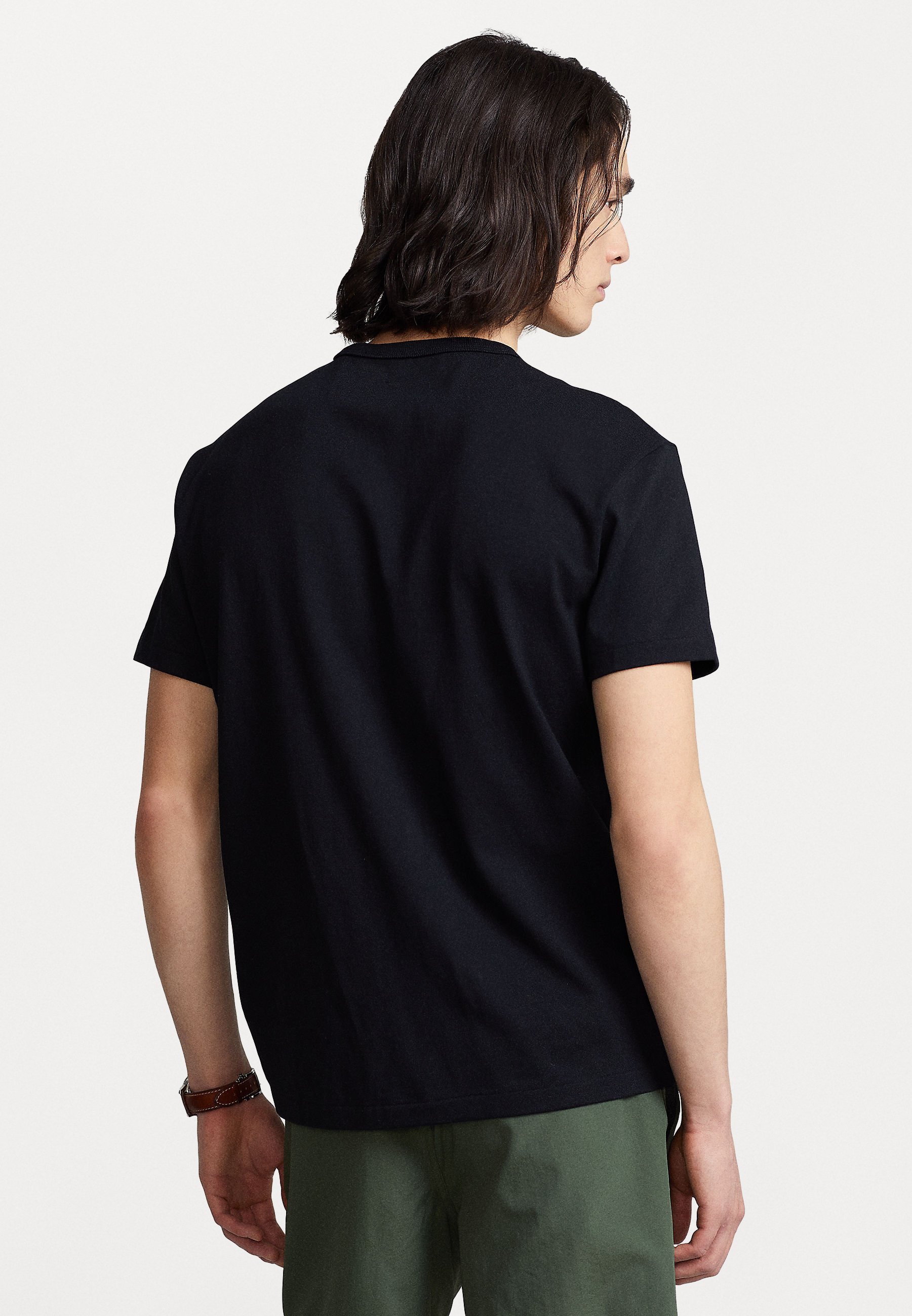 T-shirt Polo Ralph Lauren CLASSIC FIT HEAVYWEIGHT JERSEY - T-shirt basic - nera
