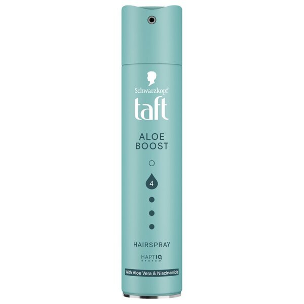 Лак за косу Taft Aloe Boost Hold 4, 250 мл