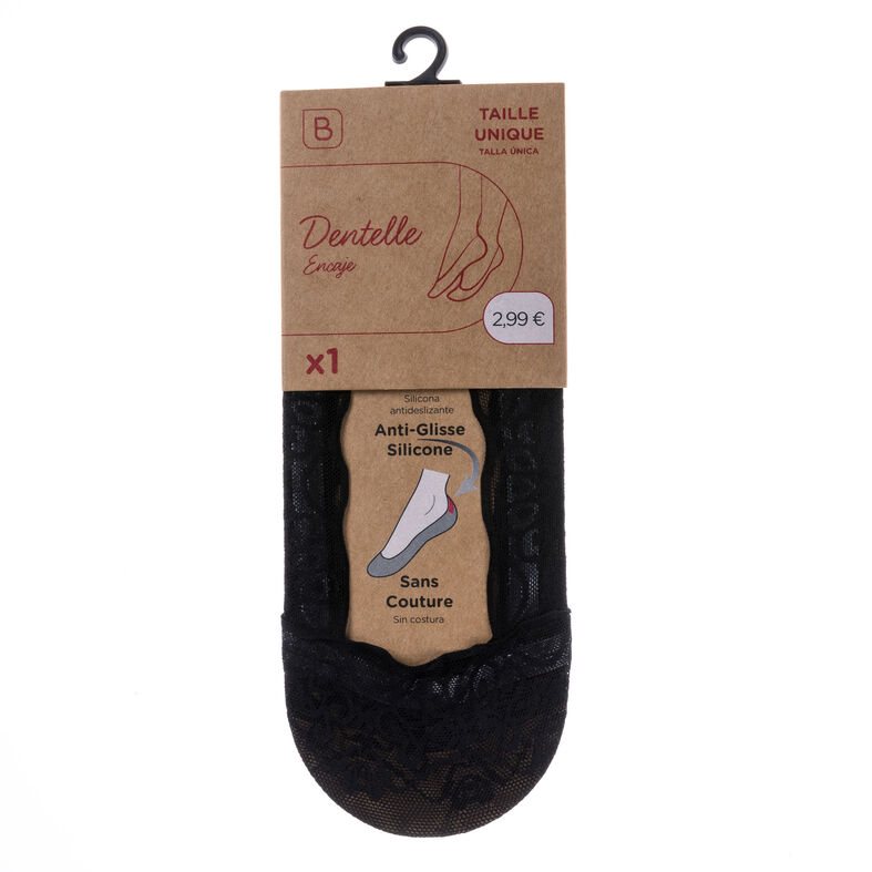Calcetines y medias negras para mujer
