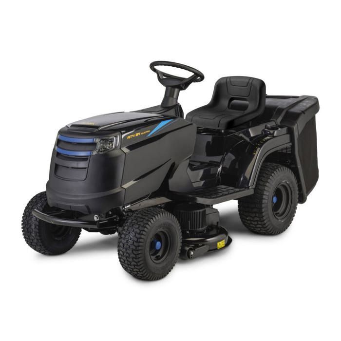 Cortacésped eléctrico autopropulsado ALPINA AT4 84 LI, 48 V 30 Ah, 84 cm, recogedor de césped de 200 L, autonomía de 45 minutos, apto para céspedes de hasta 3000 m².