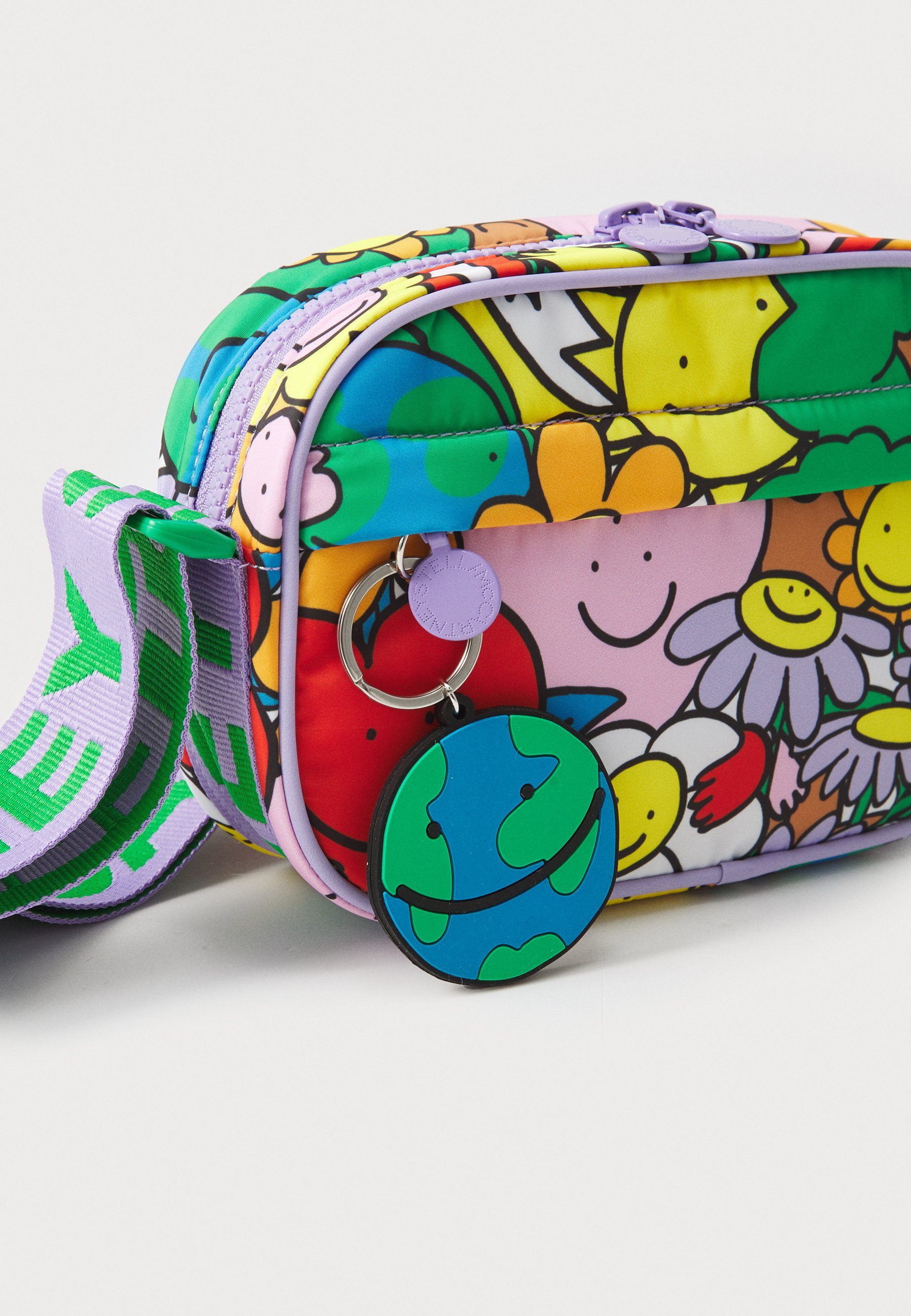 Stella McCartney Kids TAS UNISEX - Crossbodytas - roze/wit