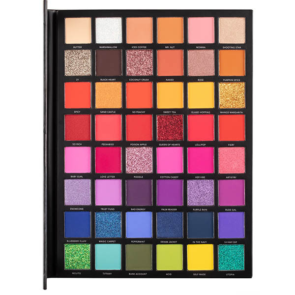 Fard de pleoape LaRoc Pro The Artistry Book Capitolul 2, 48 de culori