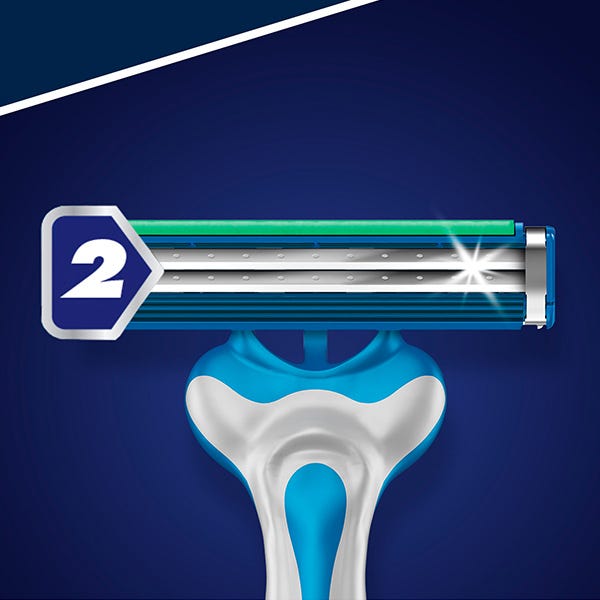 Gillette Blue II Maximum μίας χρήσης| 10UD