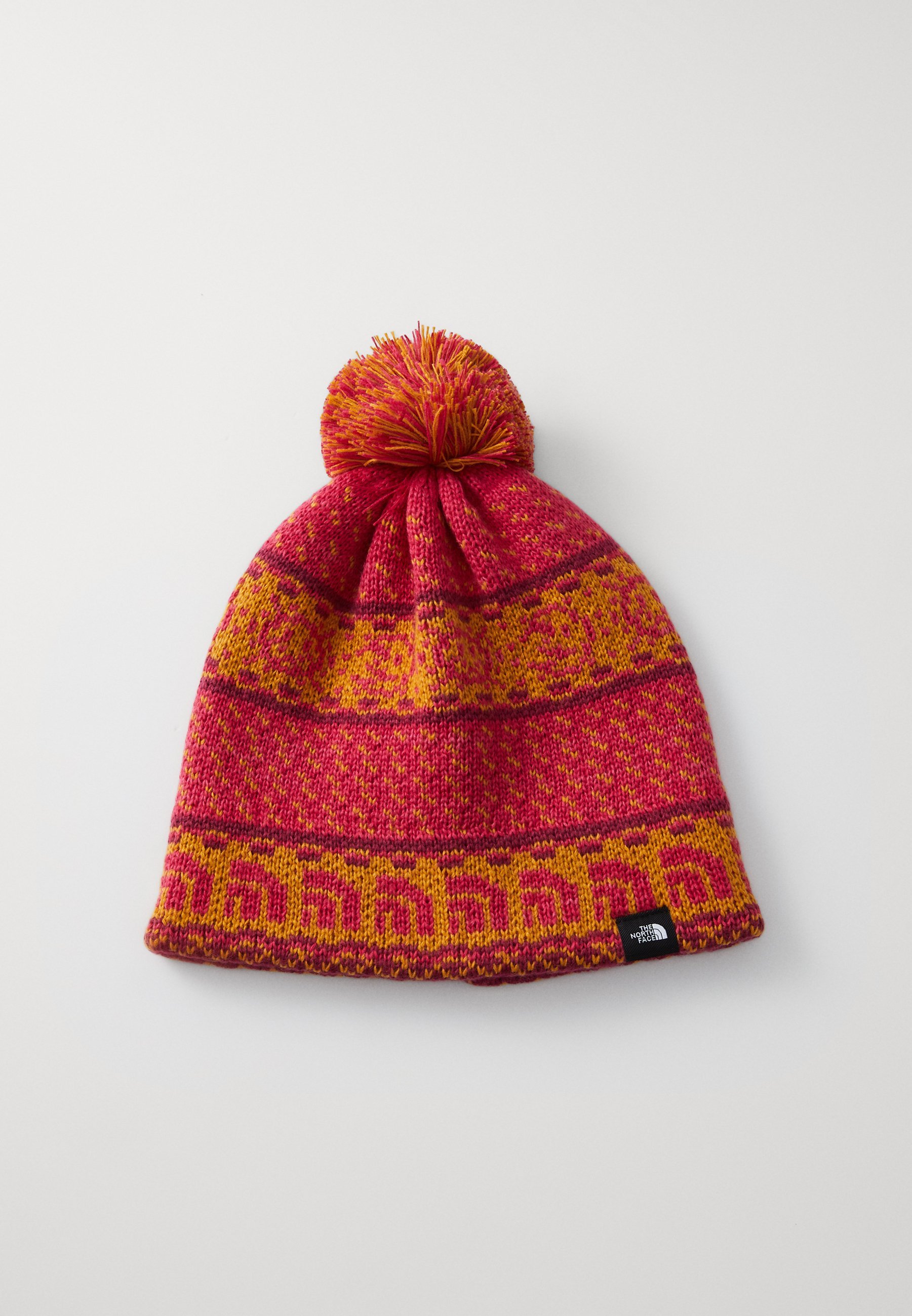 The North Face KIDS CABIN SKI TUKE UNISEX - Muts - citroengeel jacquard