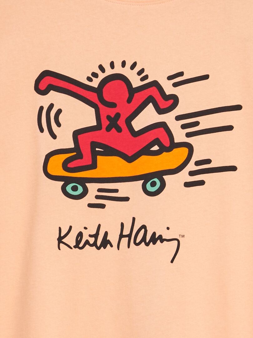 Keith Haring 2-delige pyjamaset - Oranje