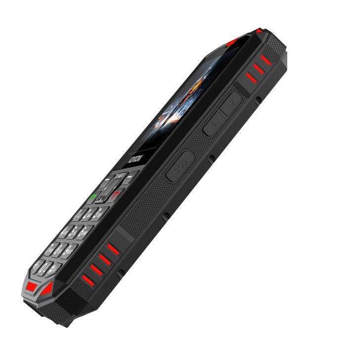 Téléphone Antichoc - KONROW - Stone Next - 2.4'' - IP68 - 4G - Double Sim - Noir