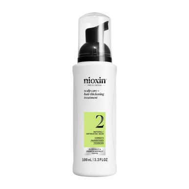 Nioxin Professionals Scalp Hair 2 Treatment Progressed Thinning Serum for naturlig og svakt hår 100 ml
