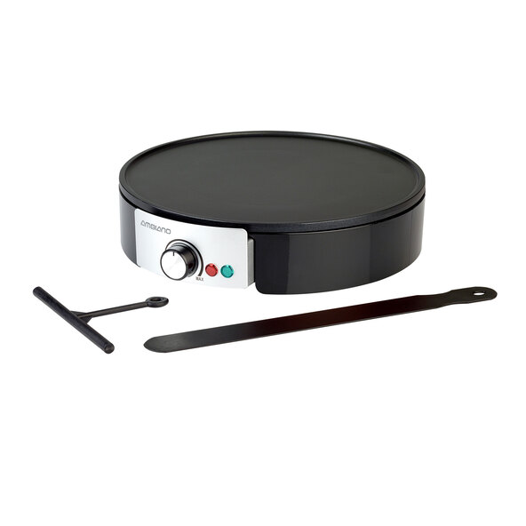 Crêpemaker, svart