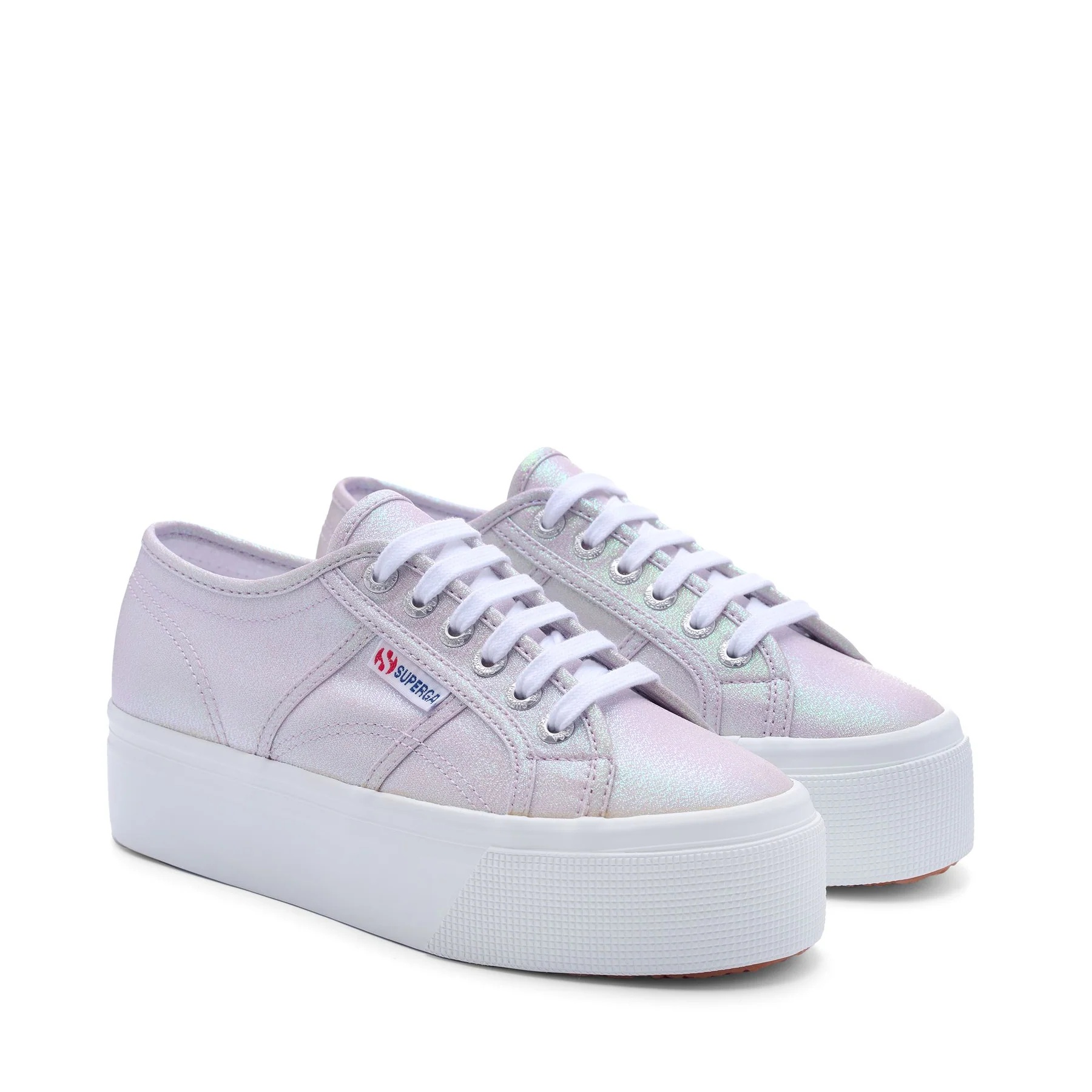 2790 PLATFORM LAME-PASTEL LILLA IRIDESCENT