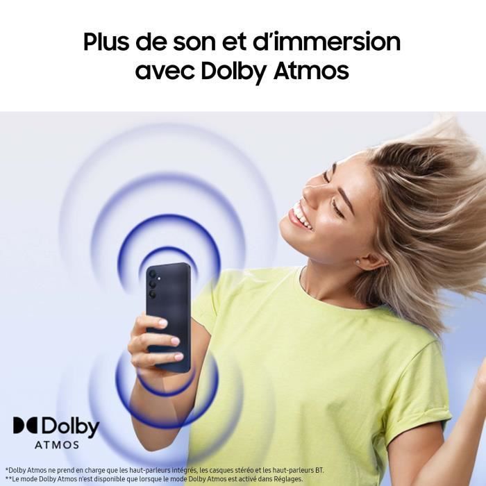 Smartphone Samsung Galaxy A25 de 256 GB, 5G, azul