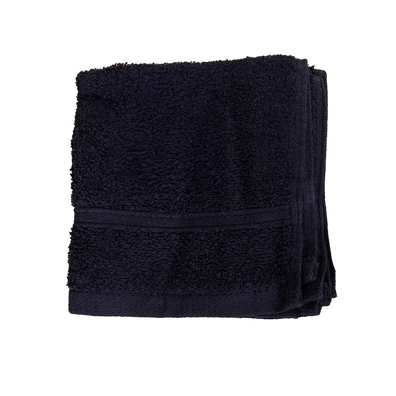 Lot de 3 langes Villa 30x30 cm noirs