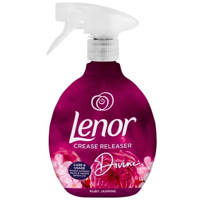 Spray para Passar Roupa - LENOR - Ruby Jasmine - 500ml - Facilita o passar de roupa - Fragrância delicada - Antiestático