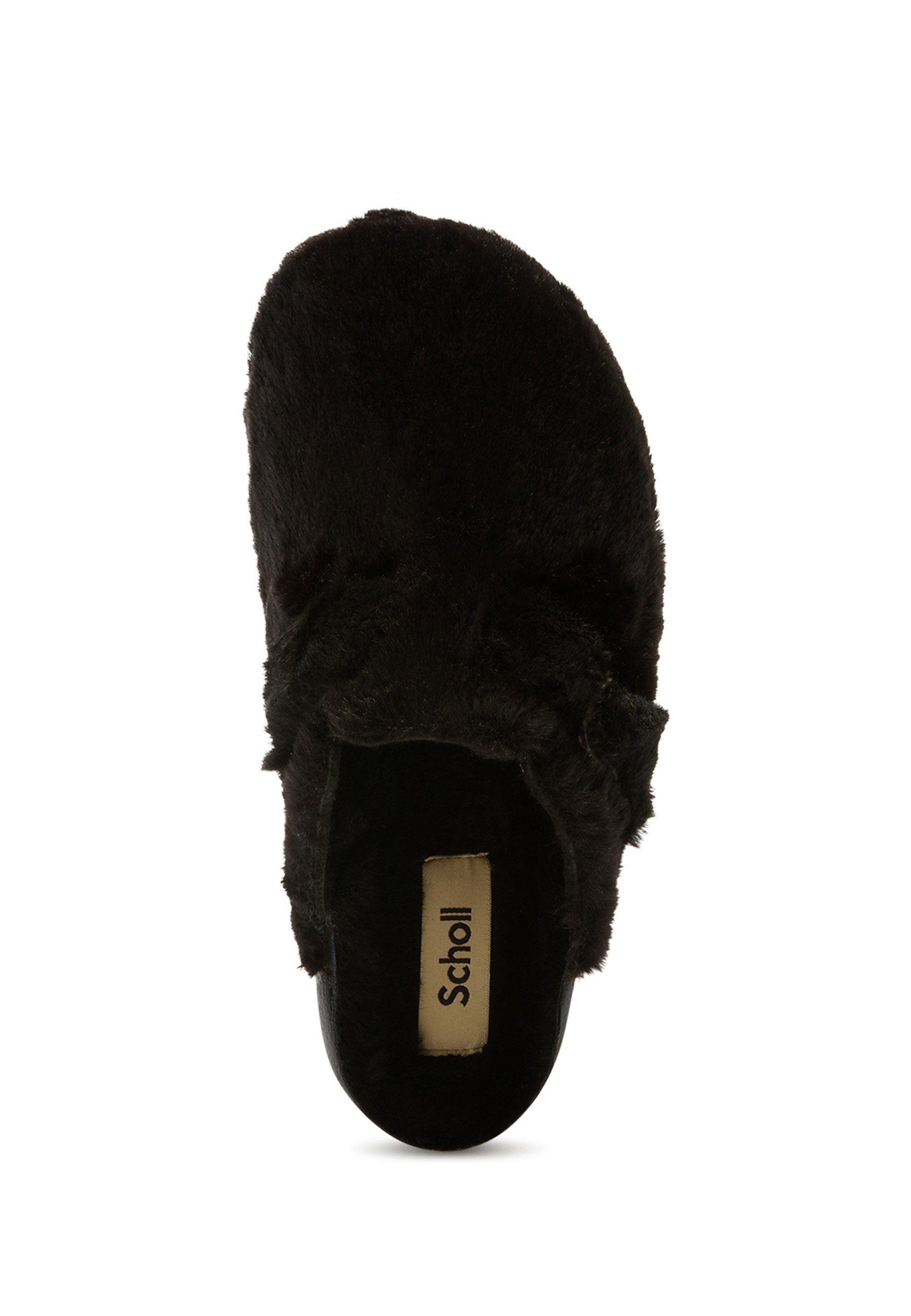 Scholl slippers - zwart
