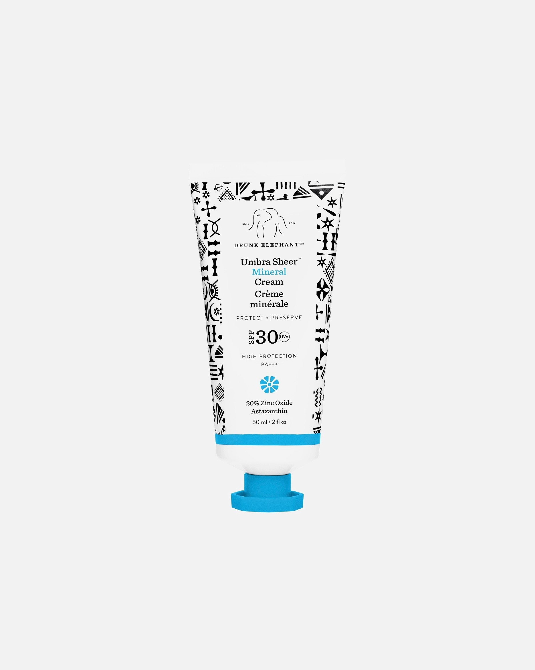 Drunk Elephant saules aizsargkrēms Umbra Sheer™ minerālkrēms SPF 30/PA+++ - 60 ml