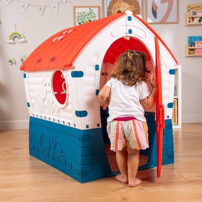 Playhouse - Dream House - Twilight - Plastic - Red - Self-assembly required