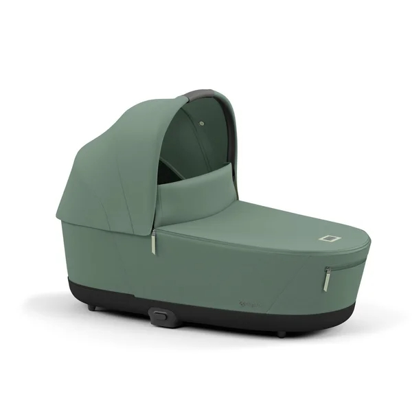 Cybex Priam V4 barnvagnsset lövgrön med mattsvart ram