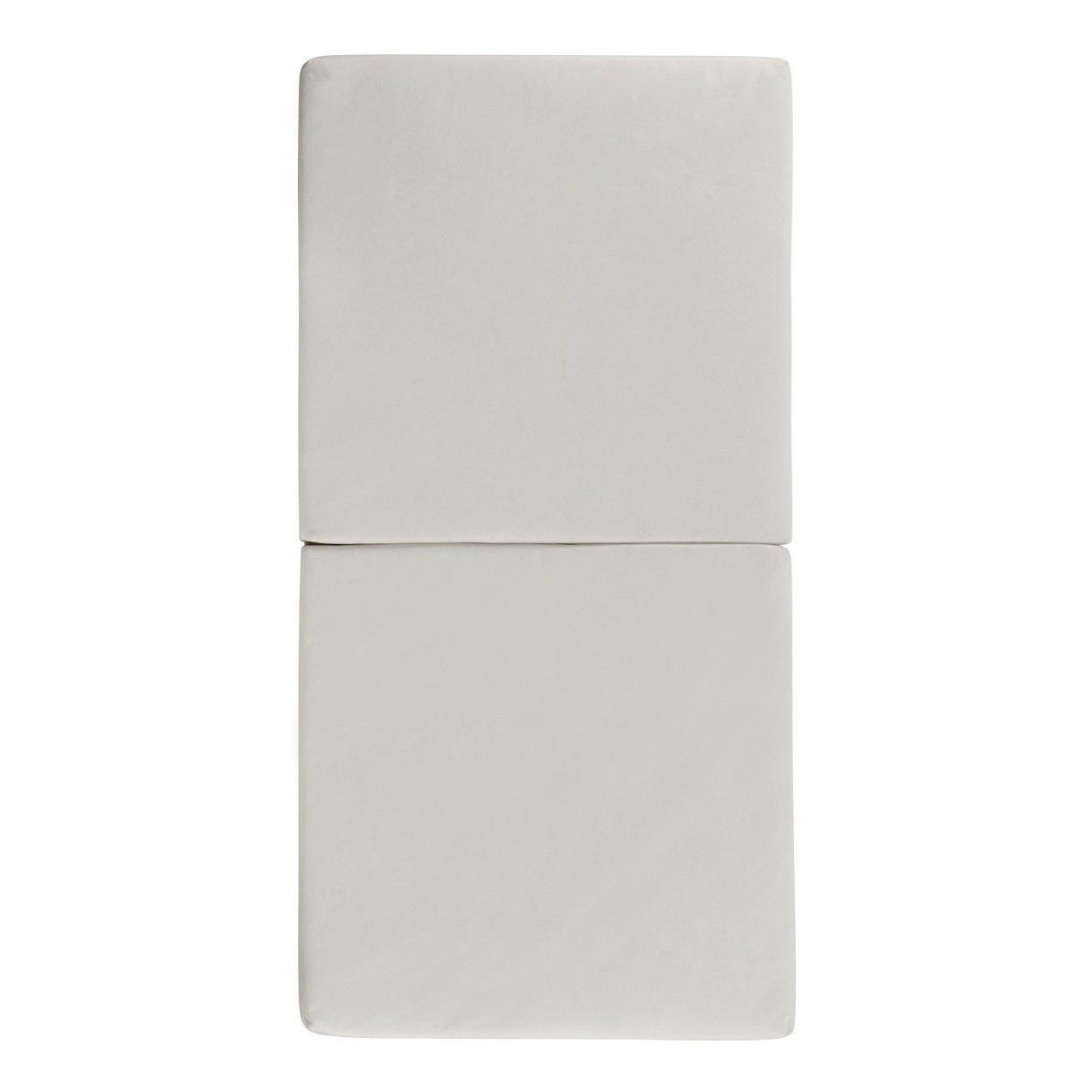 Materasso pieghevole per neonati 60x120x4cm - 2 parti - Letto aggiuntivo - Rivestimento sfoderabile - Prodotto in Francia