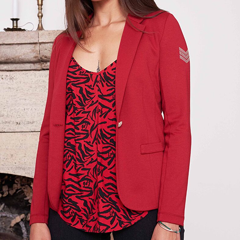  Veste Femme Rouge
