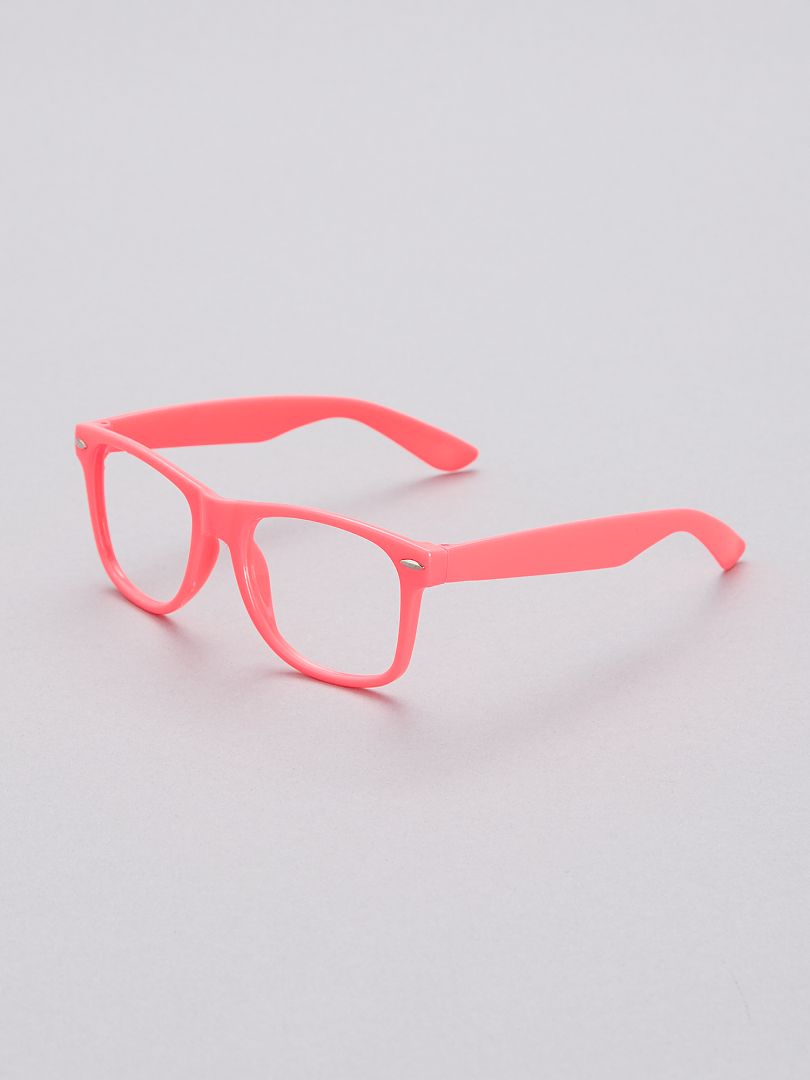 Set van 4 fluorescerende brillen - meerkleurig