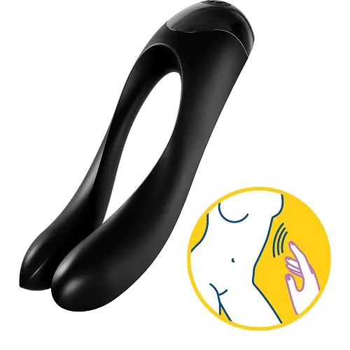 Satisfyer Masażer Candy Cane Black