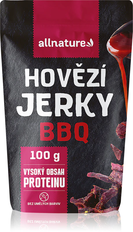 В'ялена яловичина Allnature BBQ