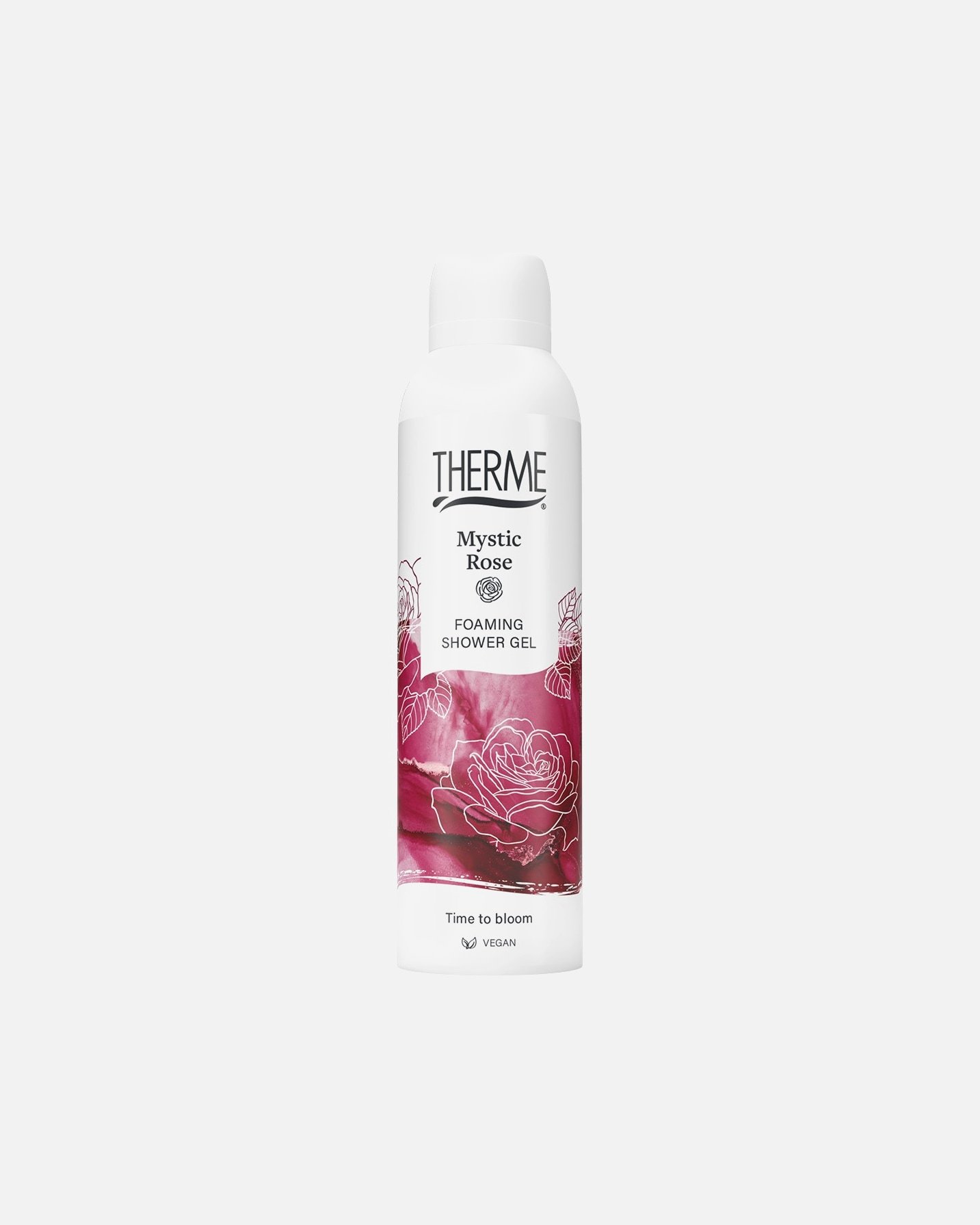 THERME gel za tuširanje Mistična ruža pjenasti gel za tuširanje - 200 ml