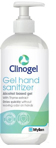 Clinogel handreinigingsgel met alcohol 500 ml