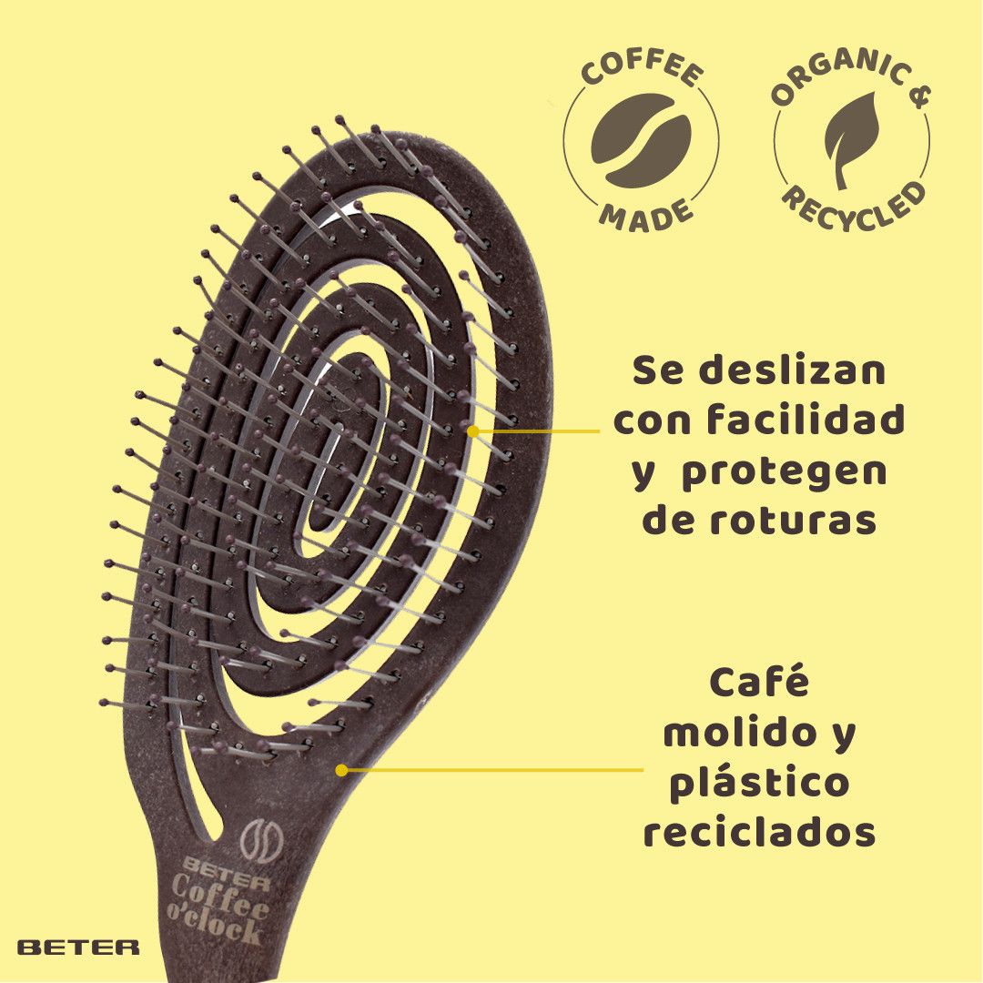 Krtača za razvozlavanje Coffee O'clock Krtače proti razvozlavanju
