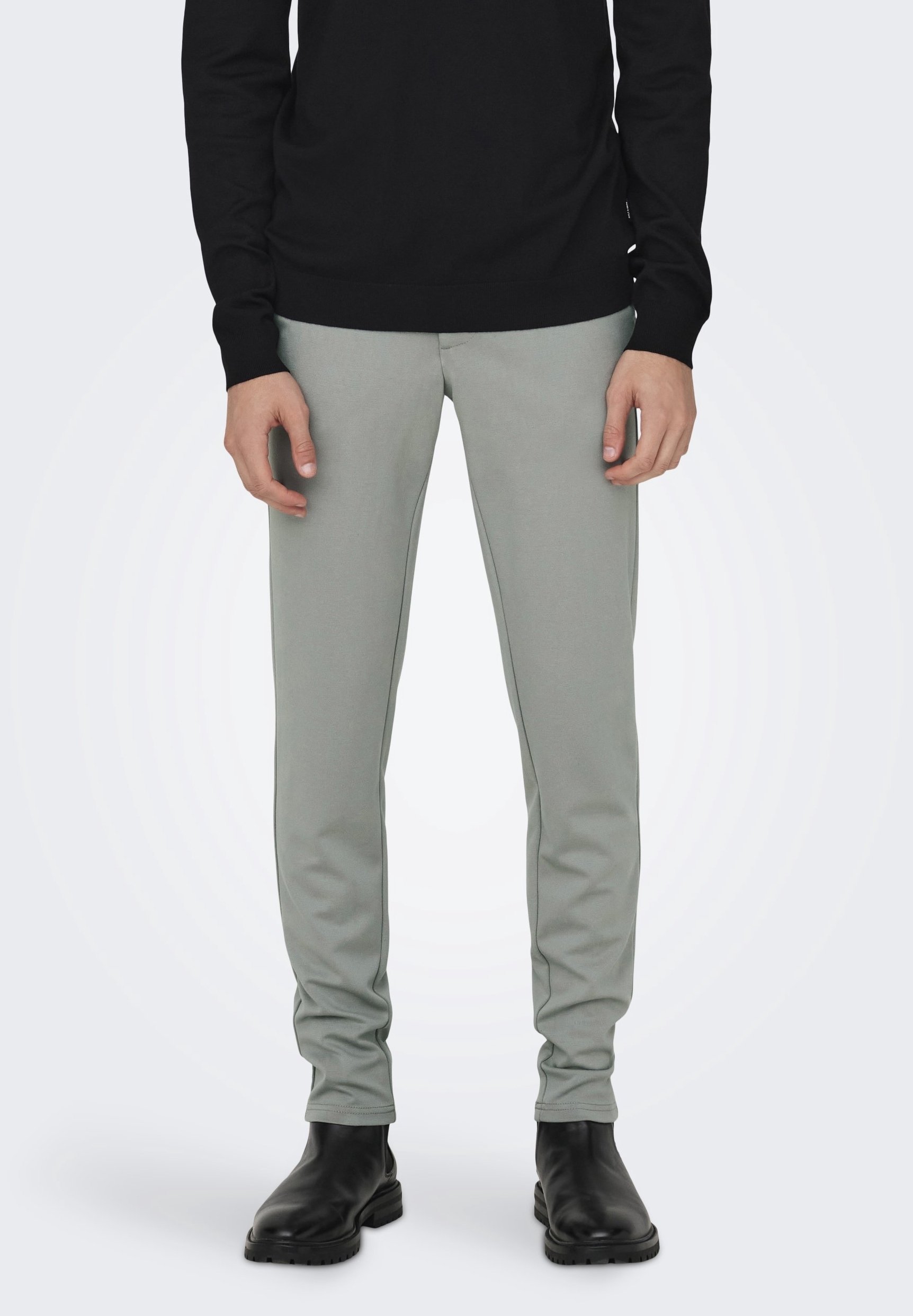 Pantalon chino Only & Sons - gris