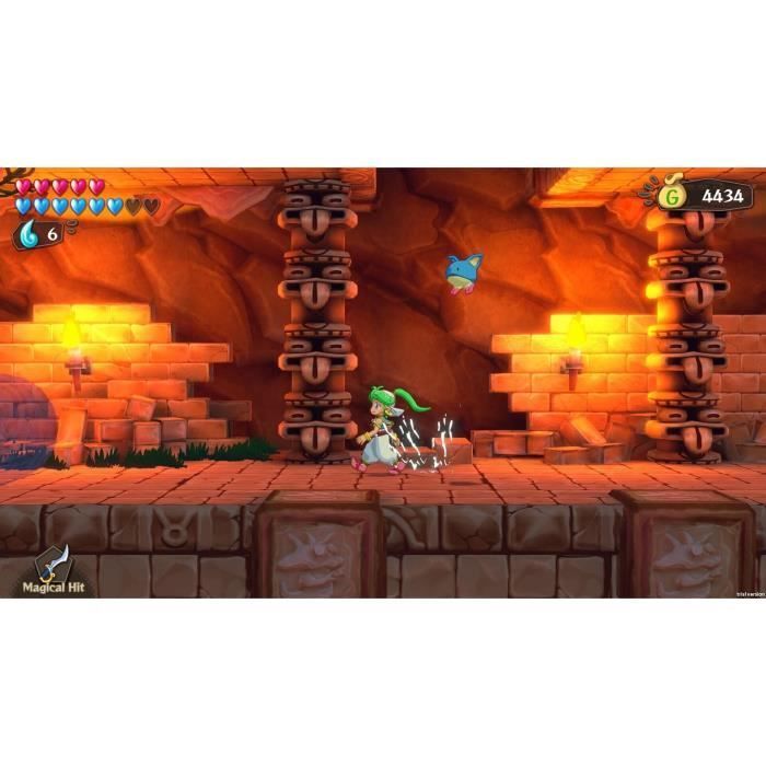 Wonderboy Asha in Monster World Switch Game