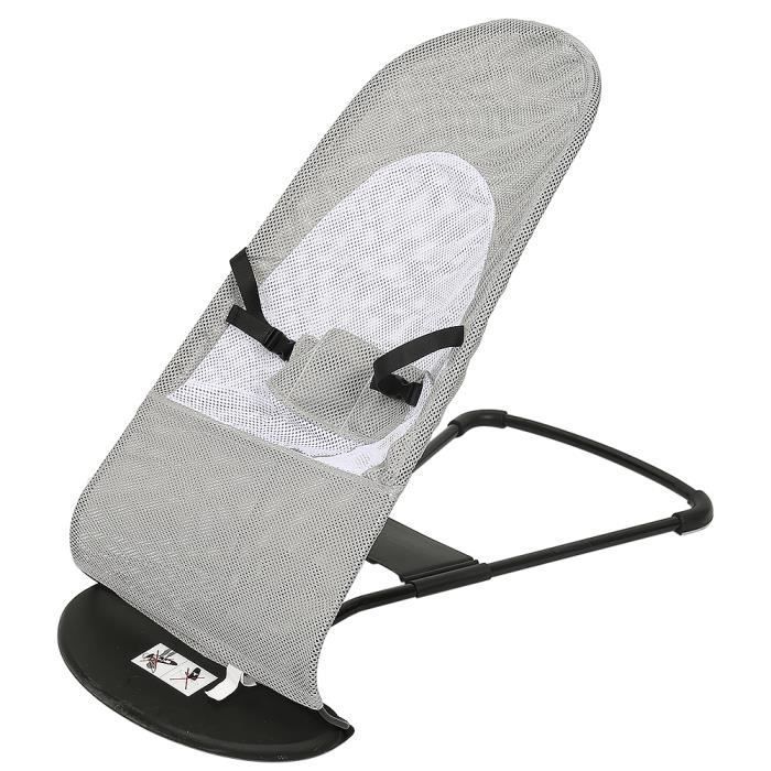 Hamaca plegable y ajustable para bebé OTBESTFJ ®, con cinturones de seguridad - 80x40x51,5cm