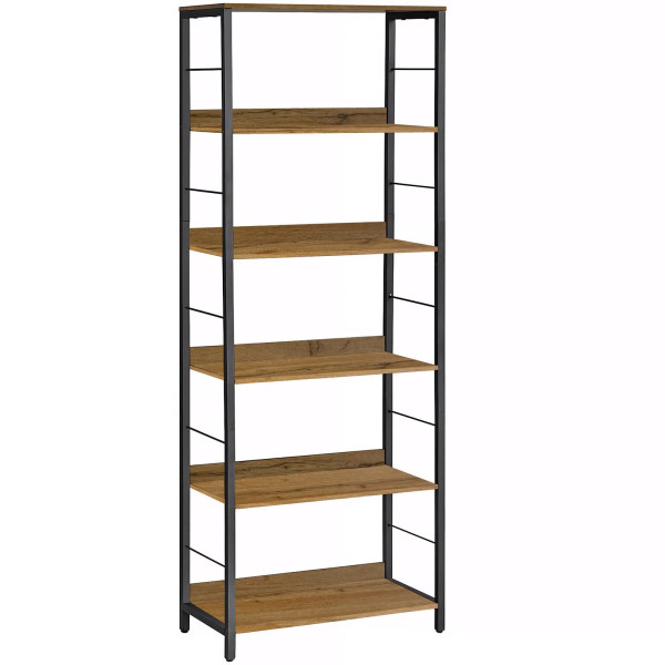 Regał na książki olcha biblioteczka do salonu 60x30x178 VR39A Begryf