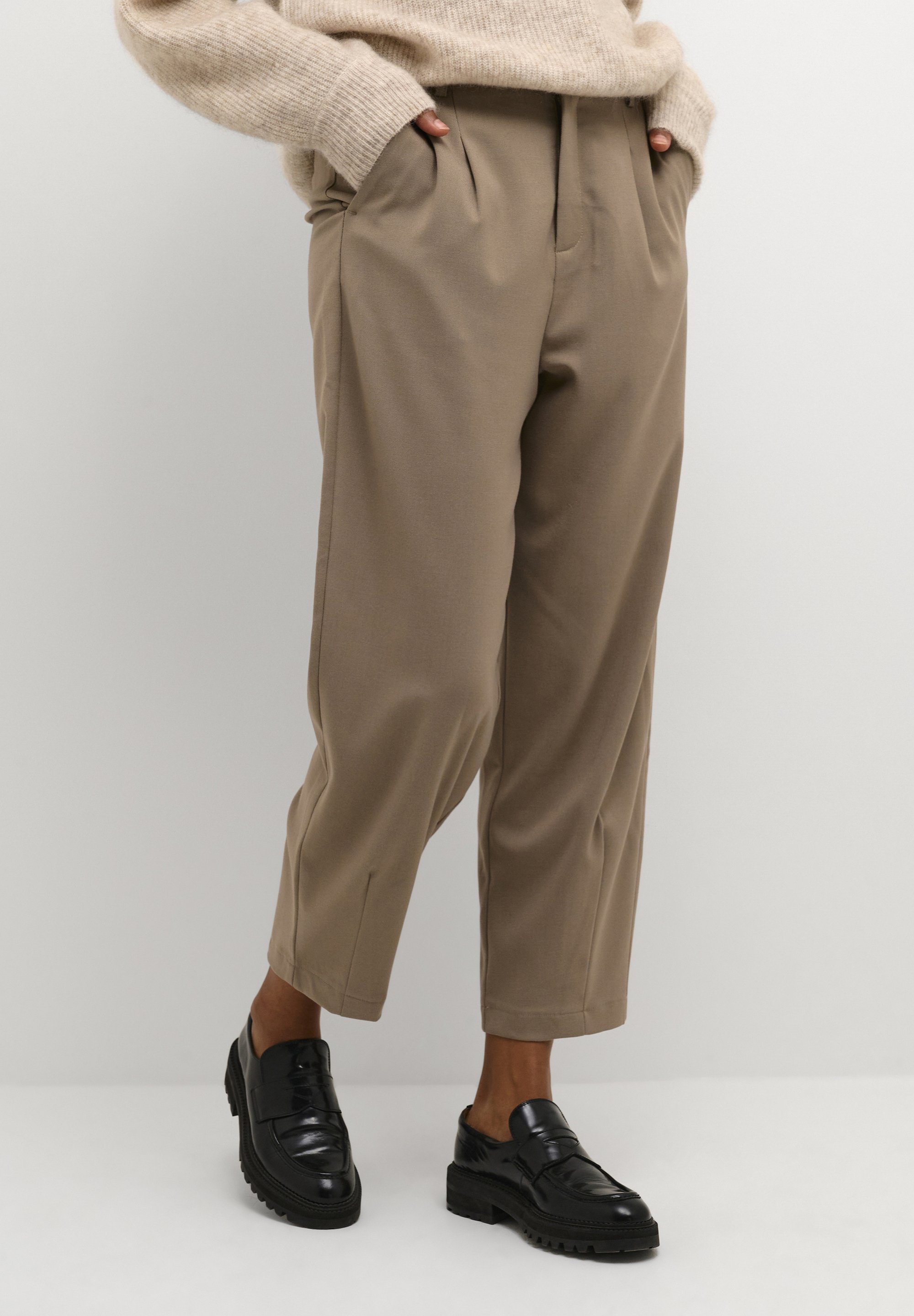 Kaffe MERLE PAKKEN - Broek - gevlekt