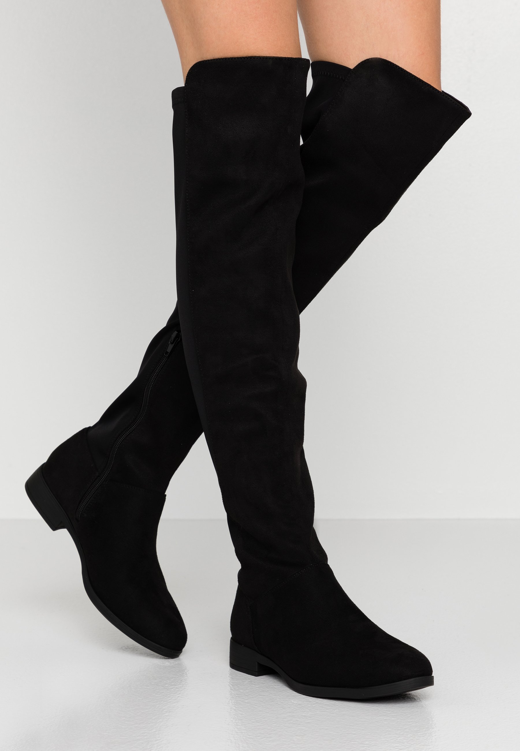 Anna Field Overknee-Stiefel – schwarz