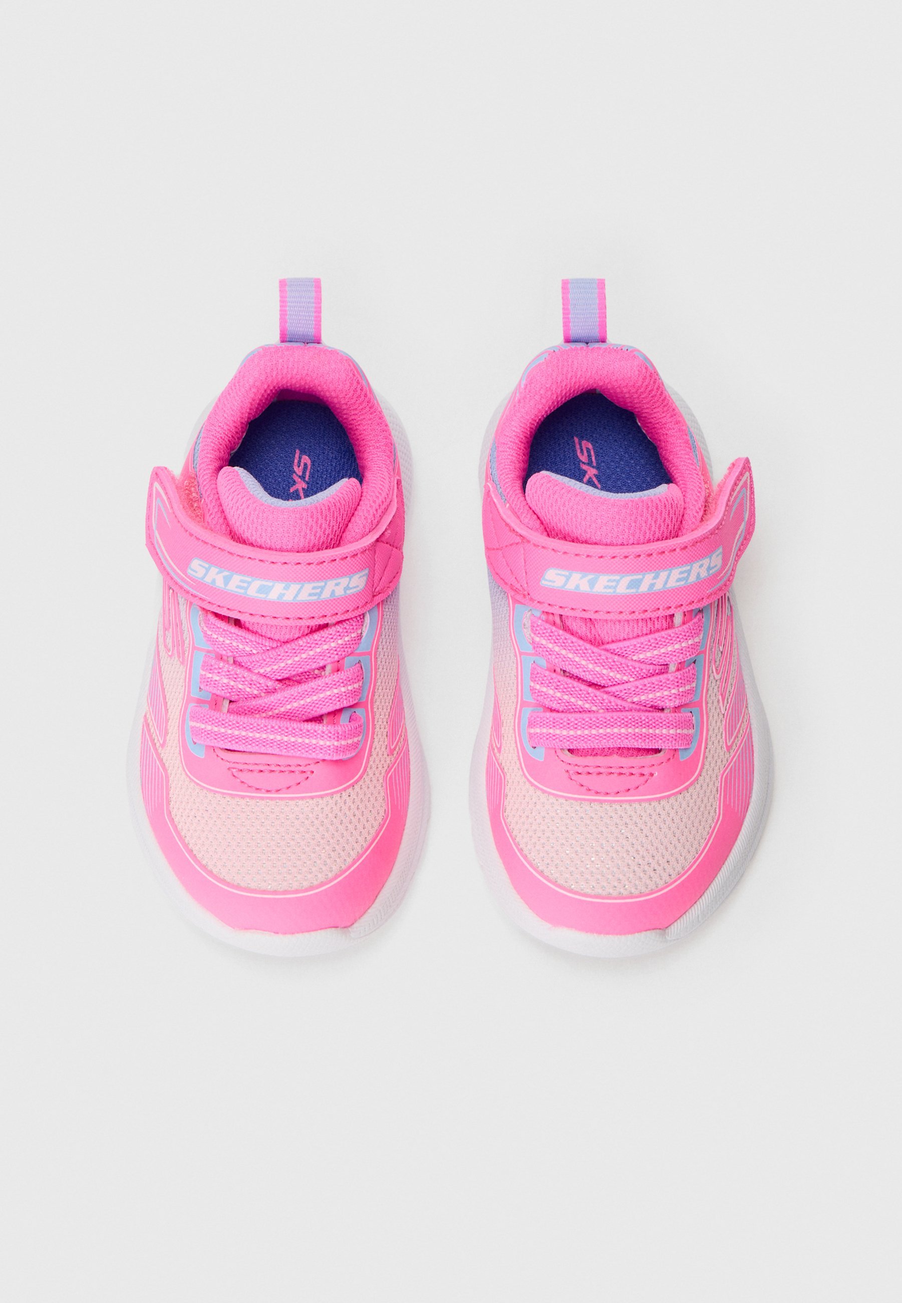 Skechers MICROSPEC ADVANCE - Edzőcipők - élénk rózsaszín/többszínű