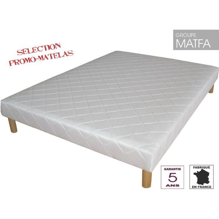Base de cama box estofada 90 x 190 + conjunto de 4 pés incluídos: