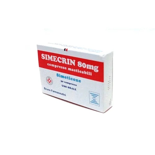 EG Simecrin 80 mg 30 comprimés à croquer Flatulences