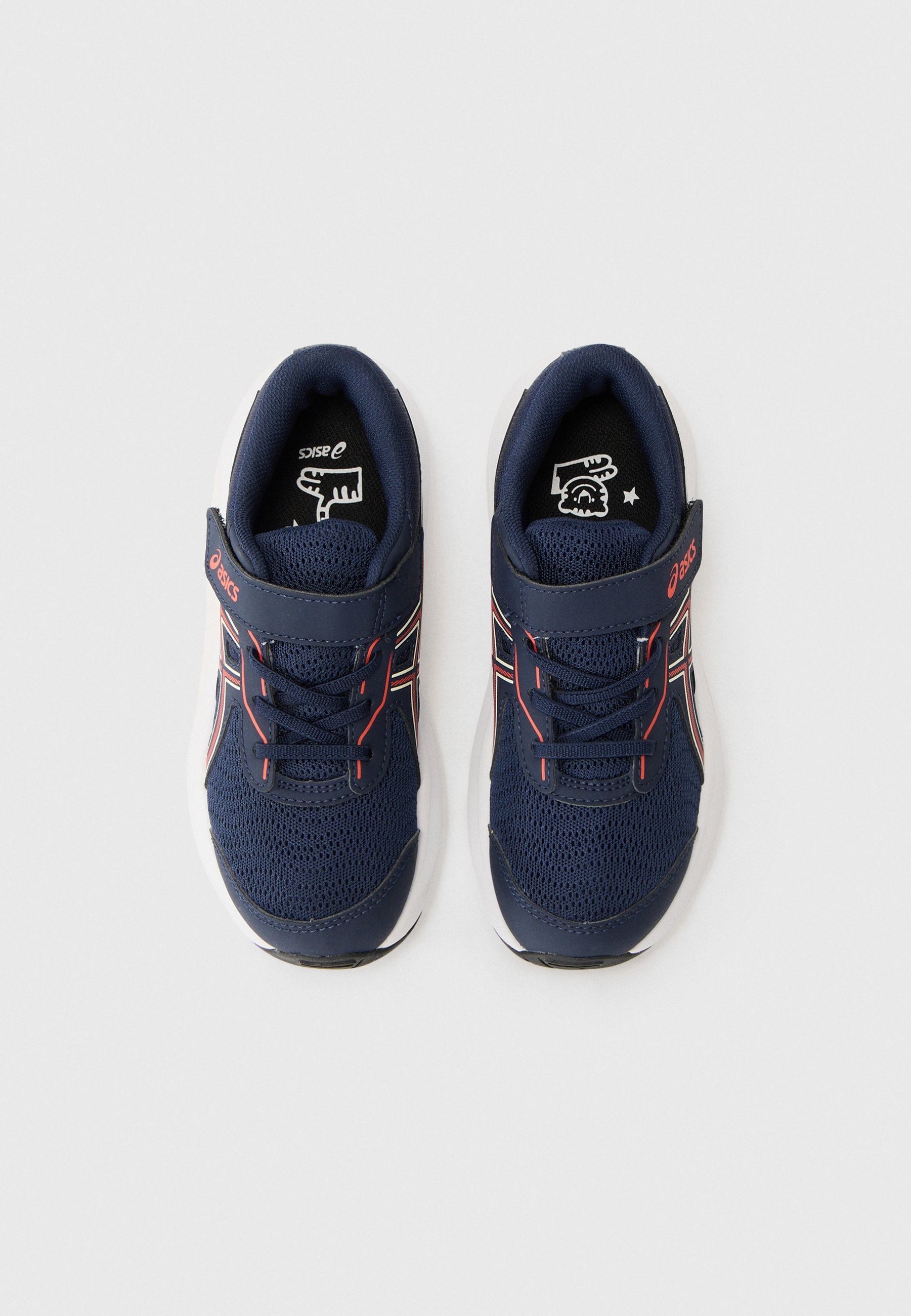 ASICS GEL-CONTEND 9 PS - Hardloopschoenen voor op de weg - middernacht/flitsrood