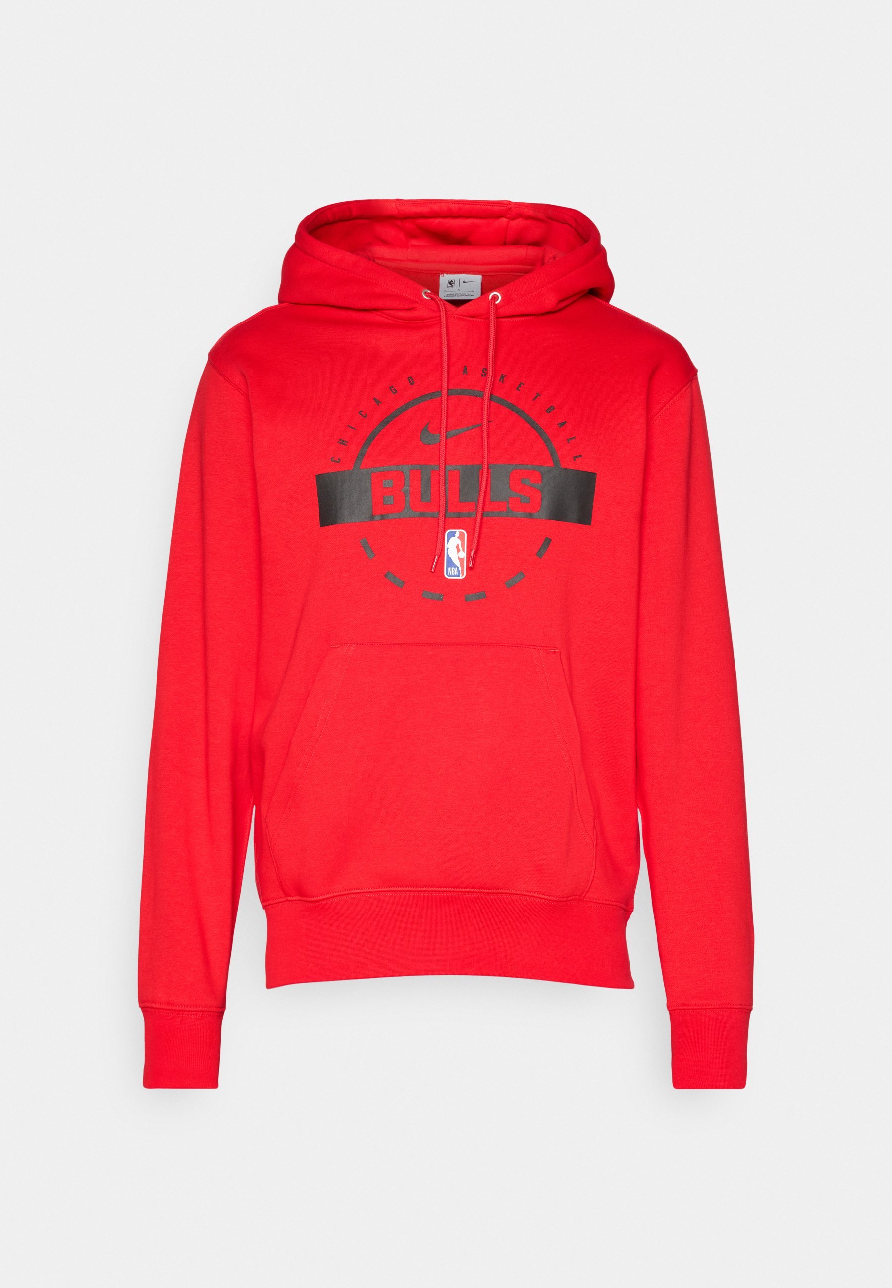 Nike Performance CHICAGO BULLS CLUB HOODIE - Klubové oblečení - university red/black