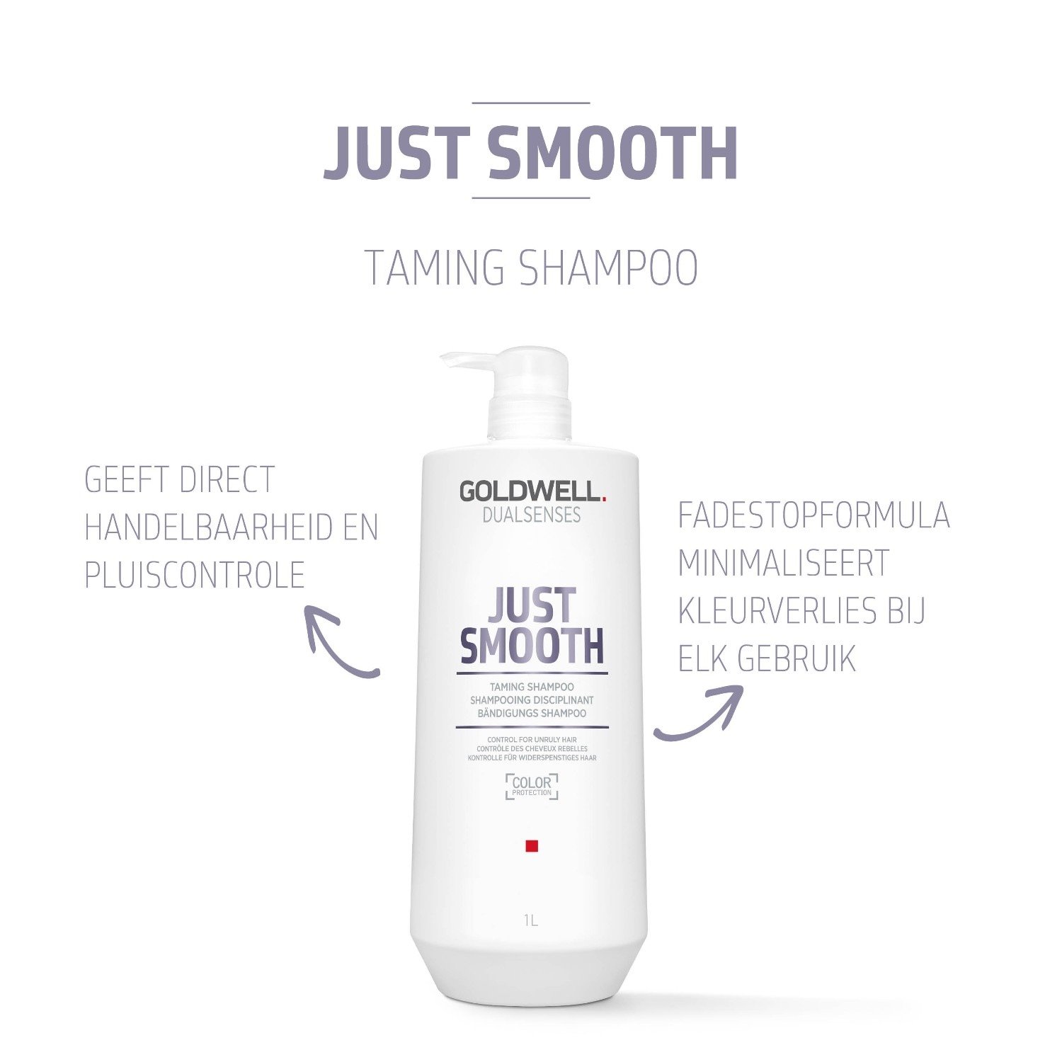 Goldwell Dualsenses Just Smooth šampon za kosu - 1000 ml