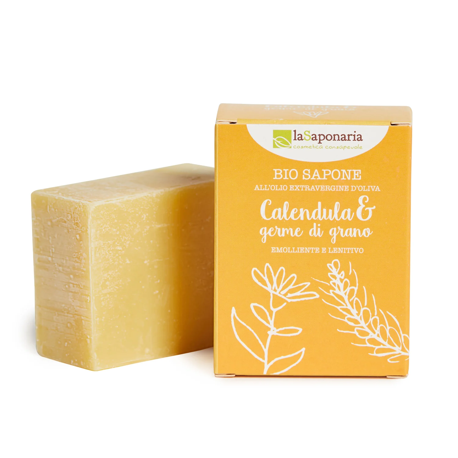 Saponi Sapone solido calendula e germe di grano - Sapone