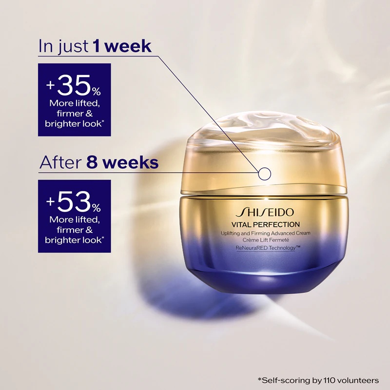 Shiseido Vital Perfection Uplifting and Firming Advanced Cream Intenzivna učvrstitvena dnevna in nočna krema