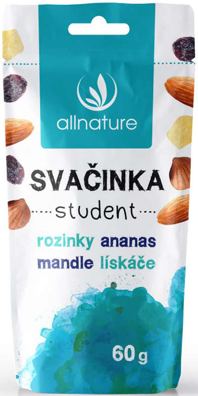 Mix de snacks Allnature Student Snack com nozes e frutas secas